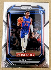 2022-23 Panini Prizm Monopoly Jaden Ivey RC Limited Edition #26 Detroit Pistons - Picture 1 of 2