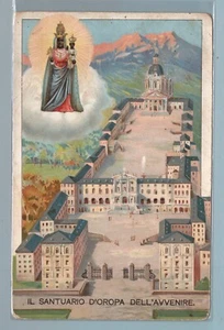 CR2124 Cart.Regionali: Veduta Santuario d'Europa - viagg.1911 - Imagen 1 de 1