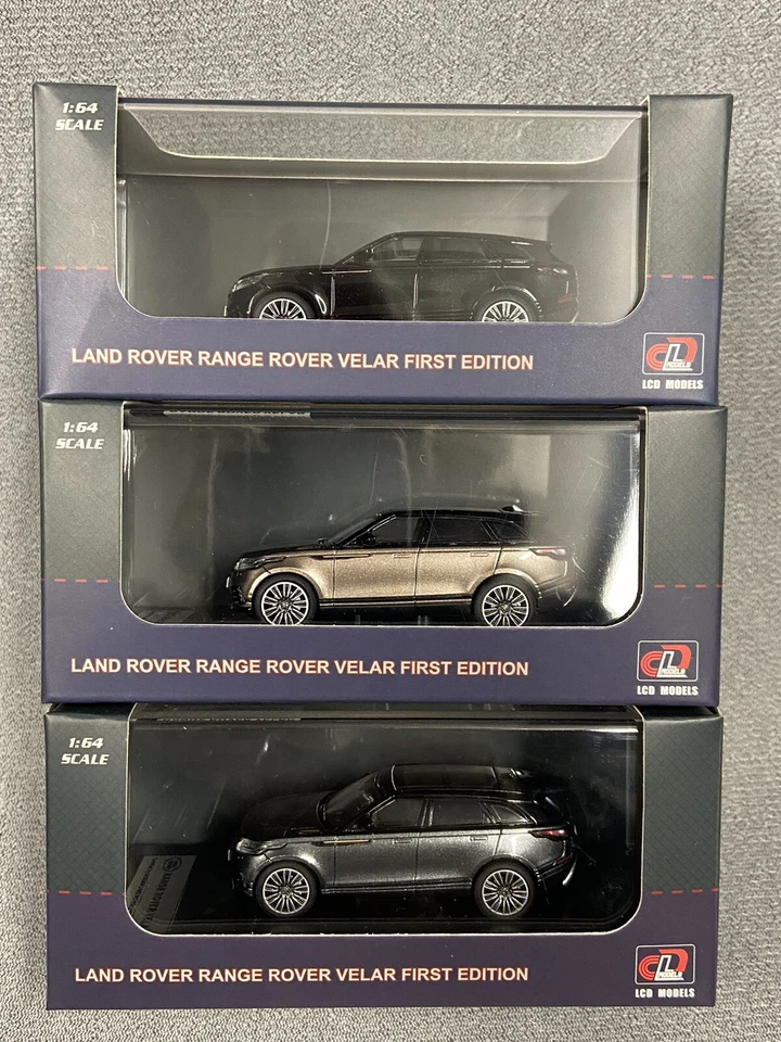 LCD Models 1/64 Range Rover Velar set mint boxed models - Immagine 1 di 1