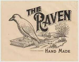 The Raven - Cigar Box Label - Bild 1 von 2