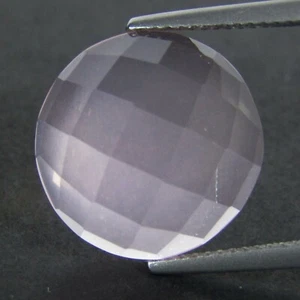 11.12Cts Amazing Natural Rose Quartz 15.5mm Round Shape Loose Gem Ref VIDEO - Picture 1 of 3