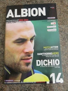 West Bromwich Albion Programm - vs Bolton Wanderers - Bild 1 von 2