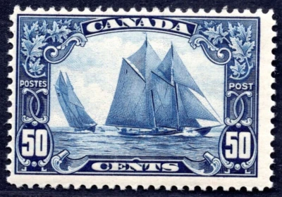 CANADA 1928 BLUENOSE SCHOONER SCOTT #158 MINT HINGED - Image 1 of 2