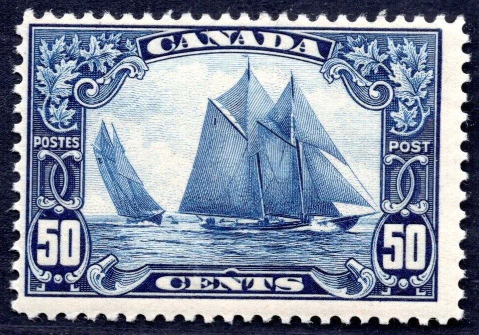 CANADA 1928 BLUENOSE SCHOONER SCOTT #158 MINT HINGED - Image 1 of 2