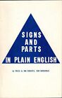 Signs And Parts In Plain English By Roberts & Borkowski *Excellent Condition*