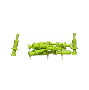 LEGO Parts - Lime Green Minifigure Utensil Syringe - No 53020 - QTY 10 - Picture 1 of 1