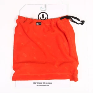 Neff Men's Shield Gaiter One Size Orange Headwear - Picture 1 of 1