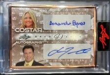 JOHN TRAVOLTA * AMANDA BYNES 2023 LEAF POP CENTURY DECADENCE DUAL AUTO 4/10