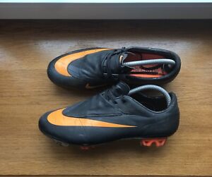 Nike Mercurial Vapor VI FG Football Soccer Cleats Black US 7.5 EUR 40.5