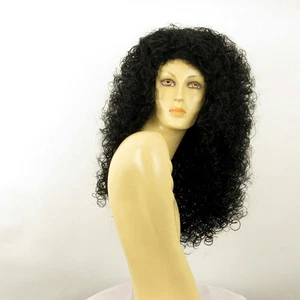 Perruque femme longue bouclée noir LIONNESS 1B - Imagen 1 de 8
