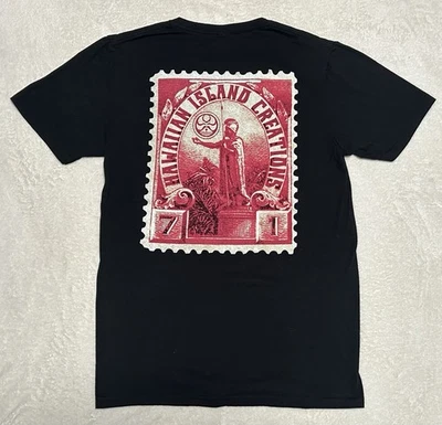 Футболка мужская Hawaiian Island Creations (HIC) King Kamehameha марка размер Small - Изображение 1 из 4