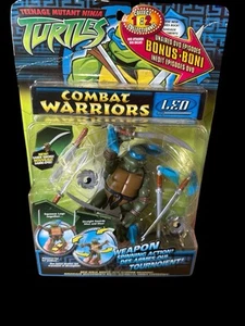 Teenage Mutant Ninja Turtles LEO Combat Warriors Figur 2005 Playmates NEU - Bild 1 von 3