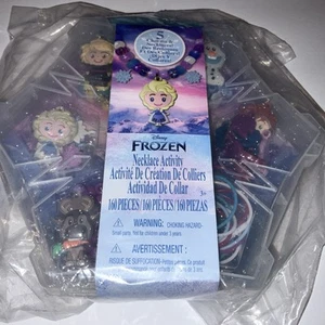 Disney Frozen Collar Actividad Set 5 Dijes y Collares 150 Cuentas Nuevo Precintado - Imagen 1 de 23