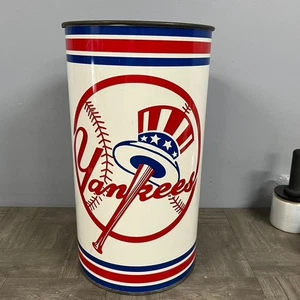 De colección MLB New York Yankees Béisbol 19" Alto Basura Paraguas Soporte Metal - Imagen 1 de 20