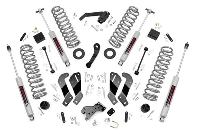 Kit de elevación Rough Country de 3,5 pulgadas Jeep Wrangler JK 2x2 4x4 2007-2018 Foto 1 de 4
