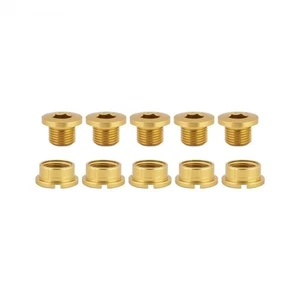 Origin8 Single-Ring Chainring Bolts, Alloy, Gold - Picture 1 of 1