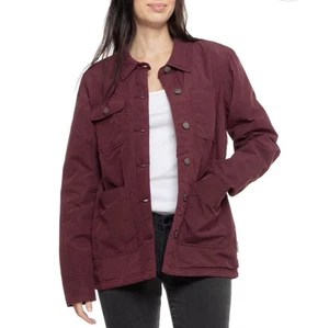 Giacca da lavoro foderata in pile da donna Outdoor Research - Borgogna Large - Foto 1 di 10