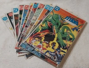 DC Comics The New Teen Titans Konvolut 12 Bücher 1985 #9 Juni 1985 - #20 Mai 1986 - Bild 1 von 7