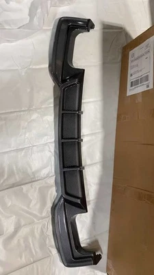 Rear Bumper Diffuser Lip For BMW M6 F06 F12 F13 640i 650i M-Sport Carbon Style Foto 1 de 3