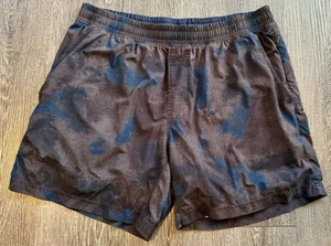 Rhone Shorts 7" Mens XL Blue Camo Stretch Mako Tech Gym - Picture 1 of 6