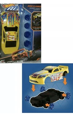 NEW HOT WHEELS Ai SMART CAR #17 DOOR SLAMMER CAR BODY & WHEELS CUSTOM KIT 8+ NIB - Image 1 of 4