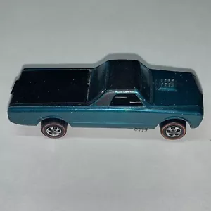 1967 Vintage Hot Wheels Redline Custom Fleetside HK Aqua Near Mint Unrestored NM - Picture 1 of 23