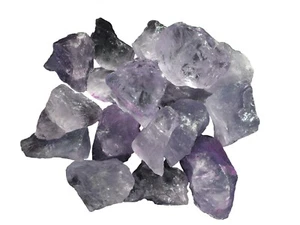 1/2 lb Amethyst Rough Tumbling Rock from Brazil - Picture 1 of 3