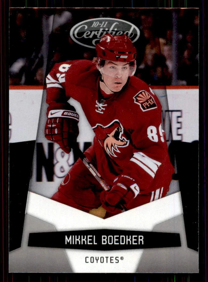2010-11 Panini Certified #114 Mikkel Boedker Phoenix Coyotes - Image 1 of 2