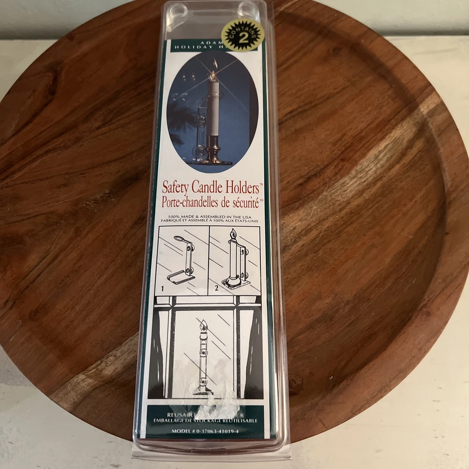 Adams 41019 2pk. Safety Candle Holders