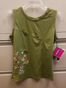 Sombrio Treetop Women's Sleeveless Jersey Tank Top Pink/Grey Size Small - Picture 1 of 6