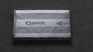 Sabrent SBT-ESU25 USB 2.0 2.5" SATA Hard Drive Enclosure New in Package - Picture 1 of 2
