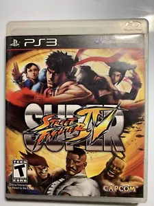 Super Street Fighter IV (PS3) PlayStation 3 Cleaned & Tested - CIB - Picture 1 of 4