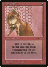 MTG X1: Hurr Jackal, Arabian Nights, C, Light Play