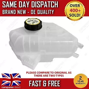 FORD FIESTA MK7 2008-2019 RADIATOR COOLANT EXPANSION HEADER TANK & CAP 1504818 - Picture 1 of 9