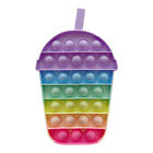 Intelligent Milk Tea Cup Press Bubble Board Family Fun Entertainment Sensory Toy