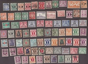75 estampillas de Danzig todas diferentes - Imagen 1 de 1