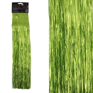 Widdle Wonderland Christmas Lametta Decorative Tinsel Strands Green - Picture 1 of 1