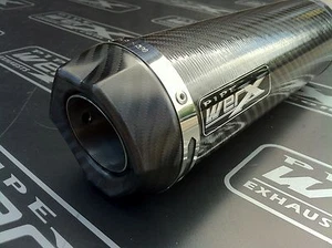 Bidone Scarico Corsa Kawasaki ZR7 1999 - 2005 Moto GP Fibra di Carbonio Uscita Carbonio - Foto 1 di 1