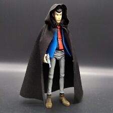 1:12th Black Cloak Robe Clothes Accessories Fit 6in Male Action Figure Body Toy