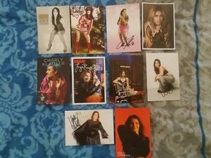 AUTOGRAPH COLLECTION 10 CARDS - "ROCK & POP - SINGERS" & CD - Picture 1 of 1