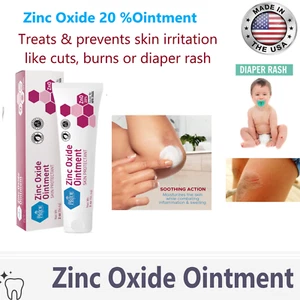 First Aid Zinc Oxide Ointment Skin Protectant 1oz -4 Oz Tub, Relief Rash, Cuts - Picture 1 of 2