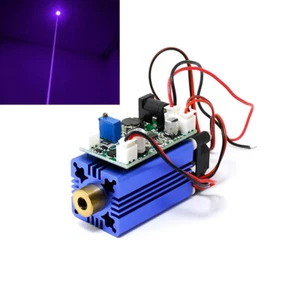 405nm 150mW Violet/Purple Laser Dot Module 12V+ TTL+ Fan Cooling- Working Long - Picture 1 of 9