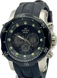Oskar Emil Horizon Qualität große klobige Sportchronograph Edelstahluhr - Bild 1 von 6