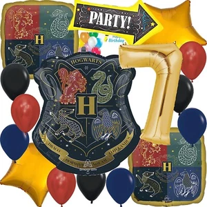 Anagrama Harry Potter, Fiesta de Cumpleaños Lámina Globo Ramo Set 7o Cumpleaños - Imagen 1 de 1