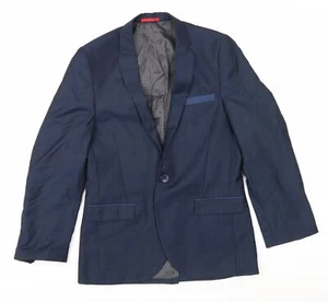 Next Boys Blue Formal Suit Jacket 11 Years - Picture 1 of 12