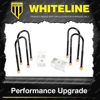 Whiteline Rear 2" Lowering Block - Kit for Ford Courier PA PC PD PE PF PG PH - image 1 of 4