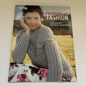 Leisure Arts Range of Fashion 5 Crochet Designs By George Shaheen Bust (37”-51”) - Picture 1 of 6