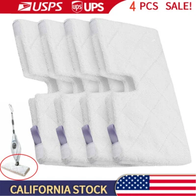 4x Mop Pads for Shark Professional Steam Pocket S3501 S3601 S3601A/S/C S3801