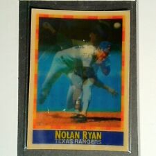 #8 Nolan Ryan 1990 Sportflics Base Card Texas Rangers