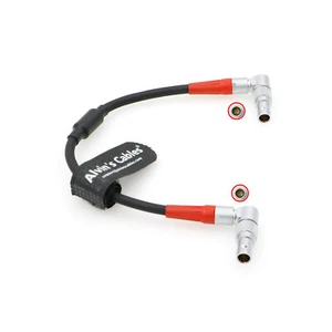 LBUS Cable for ARRI cforce RF motor Rotatable Right Angle 4 Pin Male to 4 Pin - Picture 1 of 4